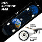 Apollo - Skateboard - Earth - 7-lagiges Holz-Komplettboard mit ABEC 7 -