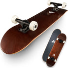 Apollo - Skateboard - Plain Wood - 7-lagiges Holz-Komplettboard mit ABEC 7 -