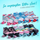 Apollo - Disco Roller Soft Boots größenverstellbare Rollschuhe für Kinder - Candy -