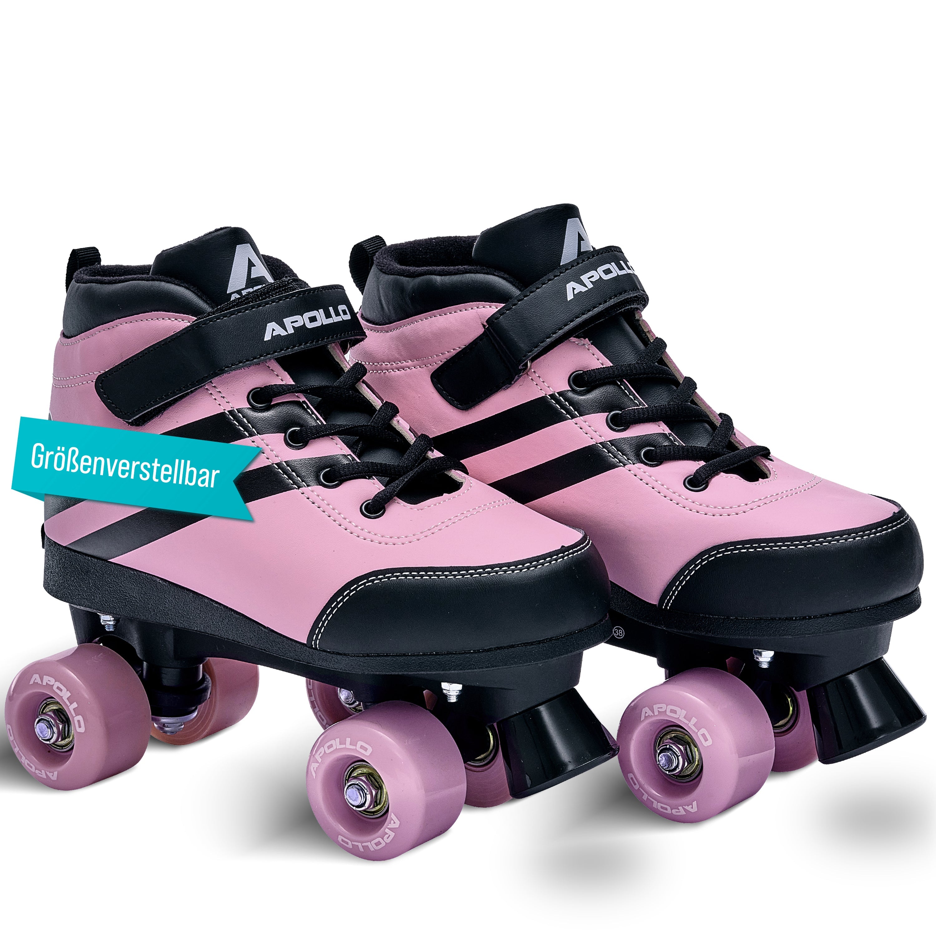 Apollo - Soft Boots größenverstellbare Rollschuhe für Kinder - Pink Revolution -