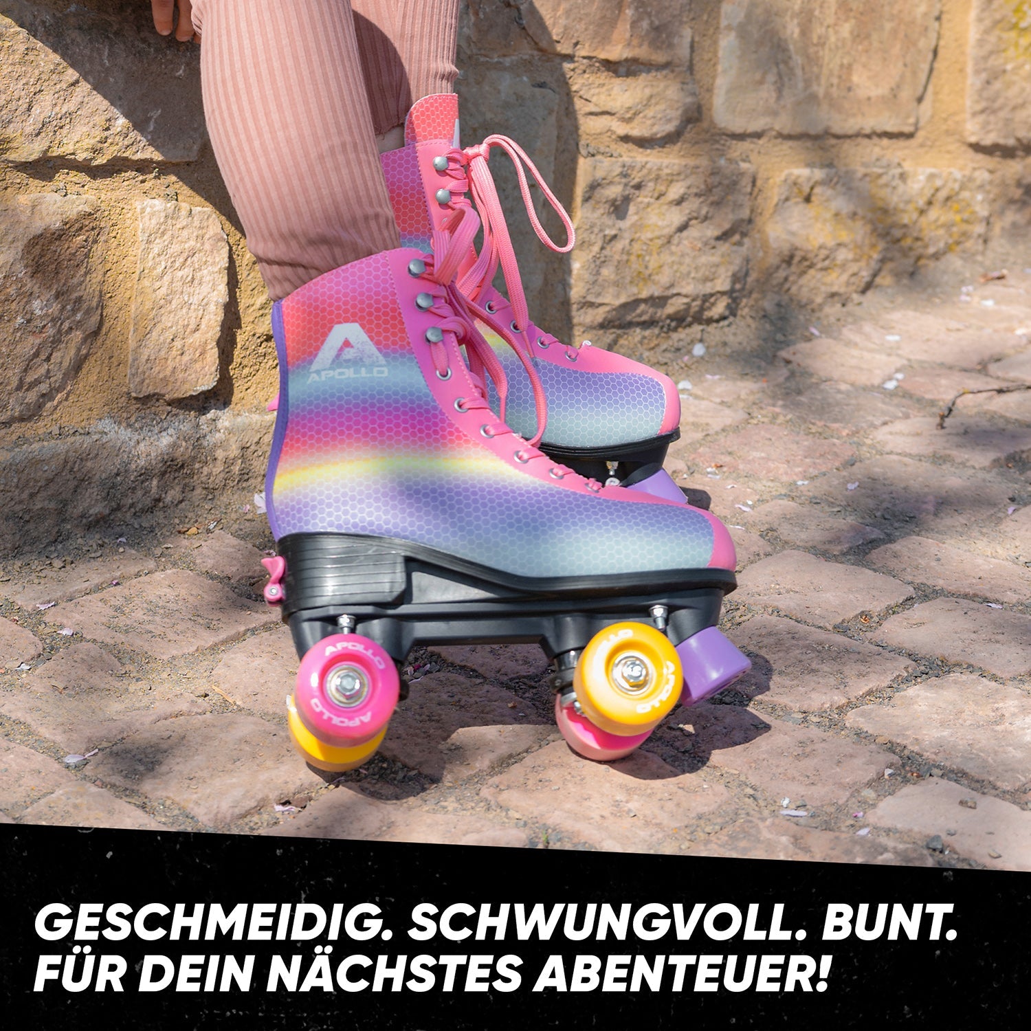 Apollo - Classic Roller Rollschuhe für Kinder und Erwachsene - Dancing Queen -