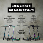 Apollo - High End Stunt Scooter - Genesis Pro X Stuntscooter mit ABEC 9 Kugellagern - Gold